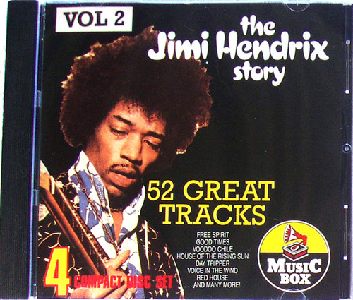 Blues Rock - JIMI HENDRIX The Jimi Hendrix Story  CD (Volume 2 ONLY) 1991