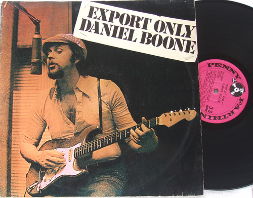 Pop Rock  - DANIEL BOONE Export Only Vinyl (NZ Pressing) 1973