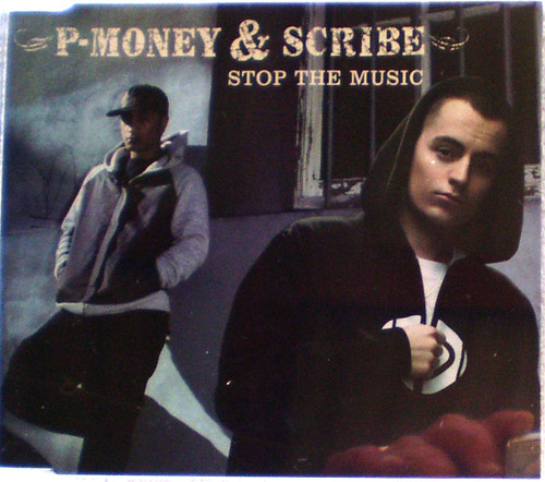 Hip Hop - P-MONEY & SCRIBE Stop The Music CD Single 2004 Hip Hop - P-MONEY & SCRIBE Stop The Music CD Single 2004