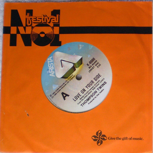 Synth Pop - THOMPSON TWINS Love On Your Side 7" Vinyl 1983