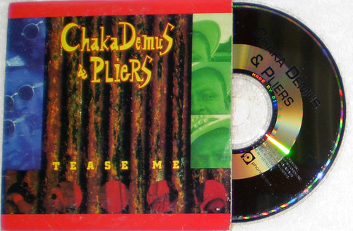 Ragga Dancehall - CHAKA DEMUS & PLIERS Tease Me CD Single (Card Sleeve) 1993