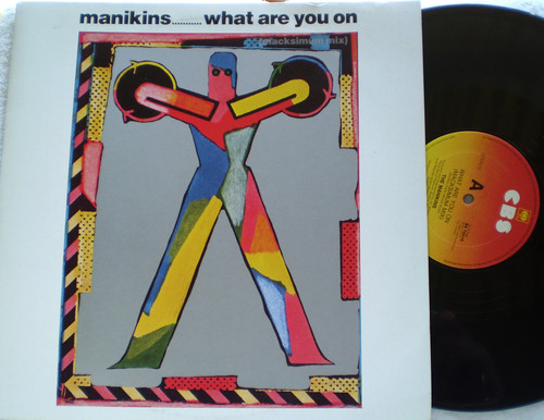 New Wave Indie Rock - MANIKINS ... What Are You On 12" Vinyl 1986