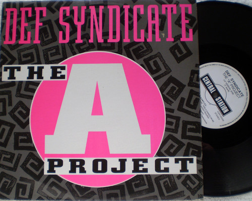 Euro House - DEF SYNDICATE The A Project 12" Vinyl 1990