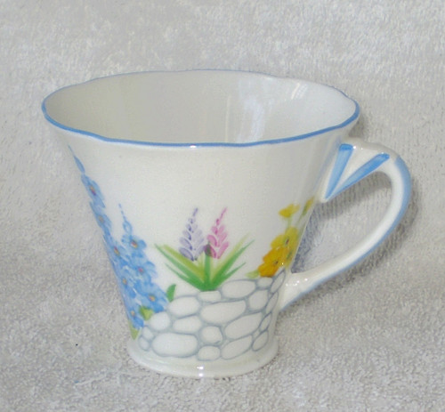 1935+ A.B. JONES GRAFTON (England) Handpainted Floral Fine China Teacup #5807 ONLY