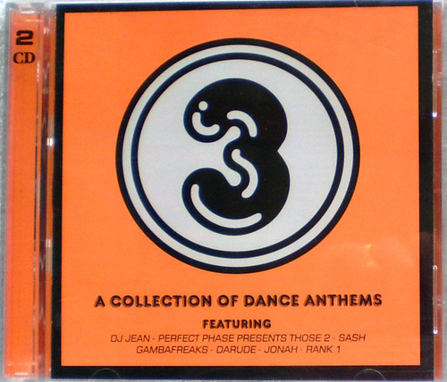 Hard Euro House Trance - 3 A COLLECTION OF DANCE ANTHEMS (Compilation) 2x CD 2000