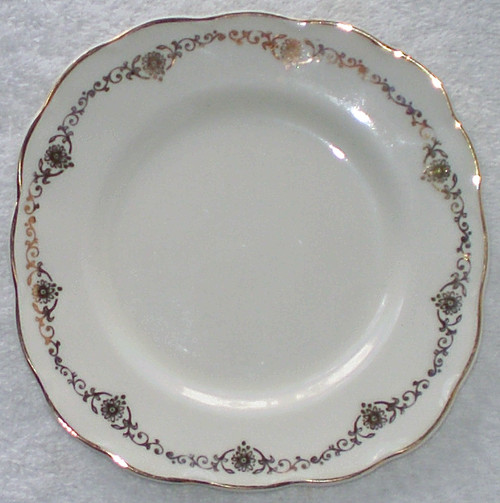 1936 ~ 1954 W.H GRINDLEY (England) Cream Petal (Gold Gilding Decoration) Side Plate ONLY