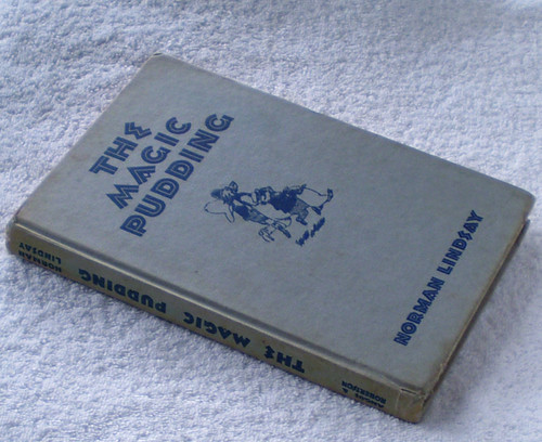 NORMAN LINDSAY The Magic Pudding Hard Cover Book (1962 Reprint Edition) Fair Condition