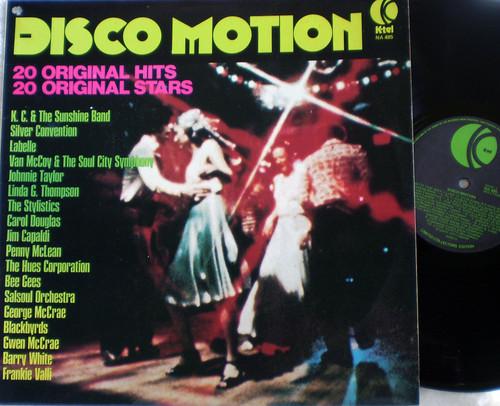 Disco Funk Soul - DISCO MOTION 20 Original Hits 20 Original Stars (Compilation)  Vinyl 1975
