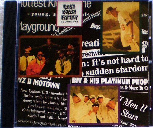 New Jack Swing Pop Rap RnB Ballads - VARIOUS ARTISTS East Coast Family Volume 1 (Compilation) CD 1992 New Jack Swing Pop Rap RnB Ballads - VARIOUS ARTISTS East Coast Family Volume 1 (Compilation) CD 1992