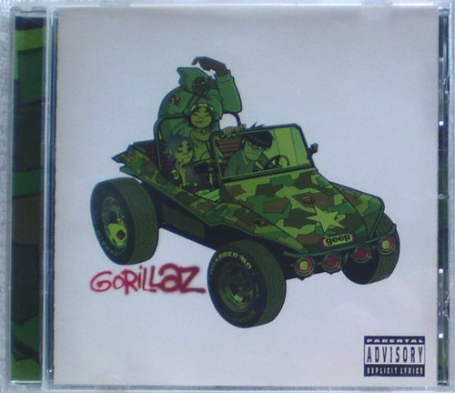Leftfield Trip Hop Lo Fi Pop Rap  - GORILLAZ Self Titled CD 2001 Leftfield Trip Hop Lo Fi Pop Rap  - GORILLAZ Self Titled CD 2001