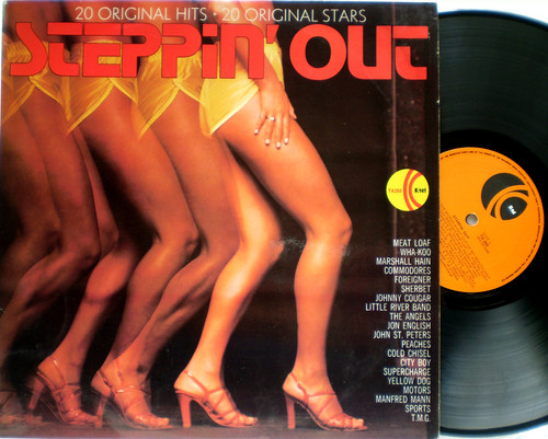 Pop Rock - STEPPIN' OUT Various Original Artists (Compilation)  Vinyl 1979 Pop Rock - STEPPIN' OUT Various Original Artists (Compilation)  Vinyl 1979