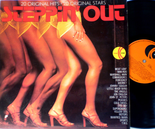 Pop Rock - STEPPIN' OUT Various Original Artists (Compilation)  Vinyl 1979