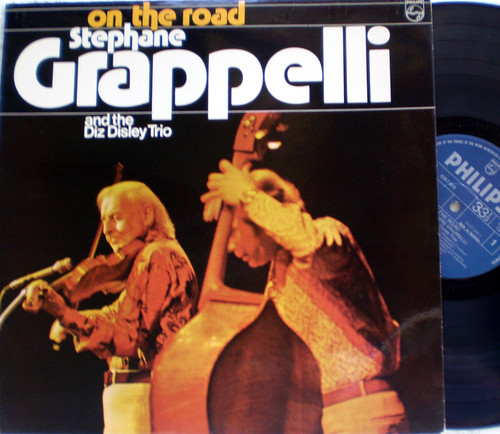 Swing Gypsy Jazz - STEPHANE GRAPPELLI (With The Diz Disley Trio) On The Road Vinyl 1975