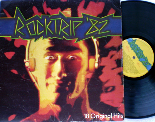 Rock Pop Funk Disco - ROCKTRIP '82 Various Artists (CBS Compilation)  Vinyl 1982 (ISSUE ALERT!S)