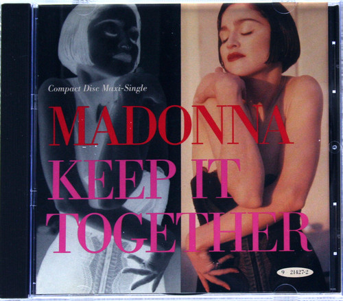 Garage House Synth Pop Downtempo - MADONNA Keep It Together Maxi Single CD 1990