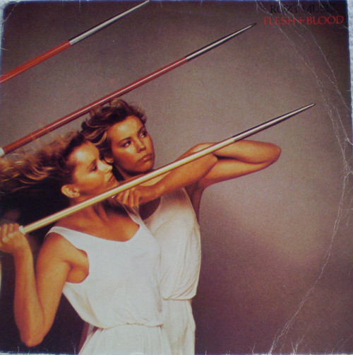 Pop Art Rock - ROXY MUSIC Flesh + Blood Vinyl 1980