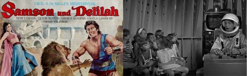 (1949) SAMSON & DELILAH (Colour) Plus (1967) THE RELUCTANT ASTRONAUT Black & White "Split" Reel Black & White With Sound Super 8 400' Single Reel Edited Scenes Home Movies