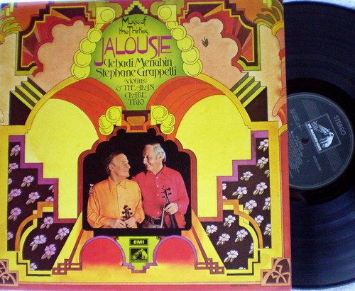 Swing Jazz - YEHUDI MENUHIN, STEPHANE GRAPPELLI & THE ALAN CLARE TRIO Jalousie (Music Of The Thirties)  Vinyl (Gatefold) 1973