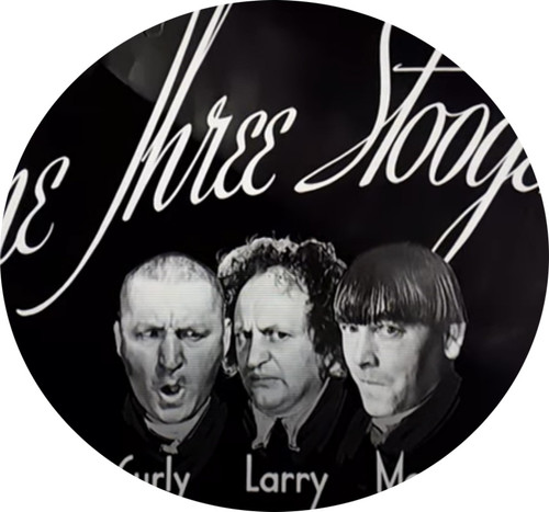 (1946) THE THREE STOOGES Bird In The Head Black & White With Sound Super 8 400' Reel (Eastman Kodak Metal Canister)