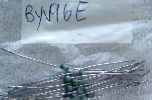 Philips BYV96E Glass Passivated Fast Switching Miniature Power DIODE 700V 1.5A NEW OLD Stock