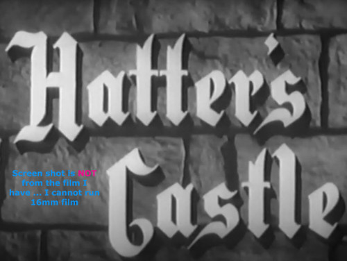 16mm HATTER'S CASTLE 1941 Black & White With Sound  (400' Blue Plastic Canister)