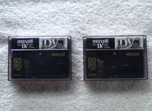 MAXELL Mini DV Camcorder DV60 Tape Media (USED Barely)
