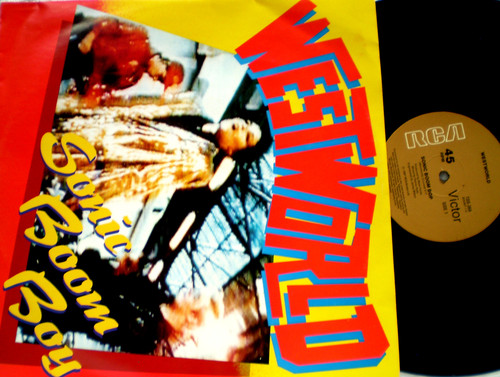 Synth Pop Rockabilly Rock & Roll - WESTWORLD Sonic Boom Bop Vinyl 12" 1987
