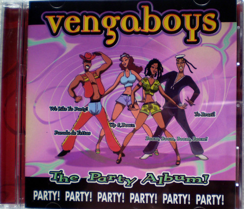 Trance Euro House - VENGABOYS The Party Album! Party! Party! Party! Party! Party! Party!  CD 1998