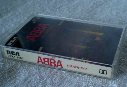 Pop - ABBA The Visitors Cassette 1981