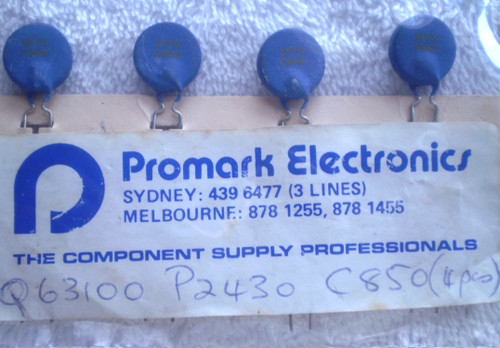 SIEMENS PTC Thermistor C850 NEW Old Stock