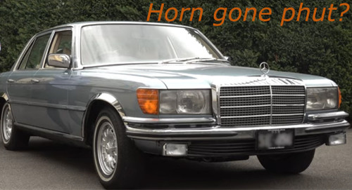 BOSCH (Germany) DGM10146KA 4.5" Diameter Automotive Horn (USED Tested)