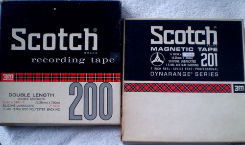 BASF AMPEX SCOTCH Audio 7" Plastic Reels (R2R) In Boxes EMPTY (NO Tape)