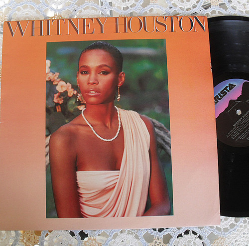 Pop Debut Vinyl 1985 - Whitney Houston - self titled 