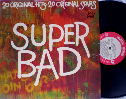 Rock Pop Soul Funk - SUPER BAD (Original Artists Compilation) Vinyl 1973