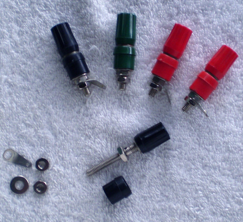 BINDING TERMINAL POST Red Black Or Green (Take Your Pick) USED Good Condition