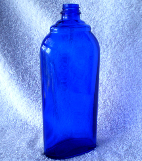 OPTREX (UK) BOTTLE Cobalt Blue Reasonable Condition (NO Eye Wash Cup)