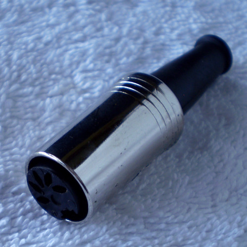 RS COMPONENTS (?) 5 Pole DIN Female Line Socket NEW Old Stock