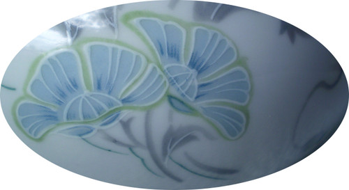 1980's ROYAL DOULTON Moonflower H5104 Bud Vase (Platinum Finish)