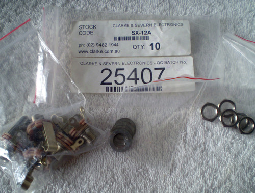 Pro Audio SWITCHCRAFT (USA) SX-12A Single Switched (NC) JACK SOCKET NEW Old Stock