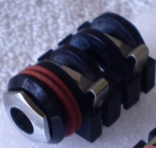 Pro Audio RS PRO (UK) 6.35 (1/4") Mono Jack Socket Double Switched Isolated NEW Old Stock