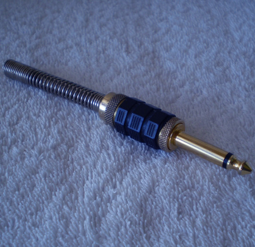 Vintage Brass Body 1/4" Jack Plug (Currently TS Single Channel) USED