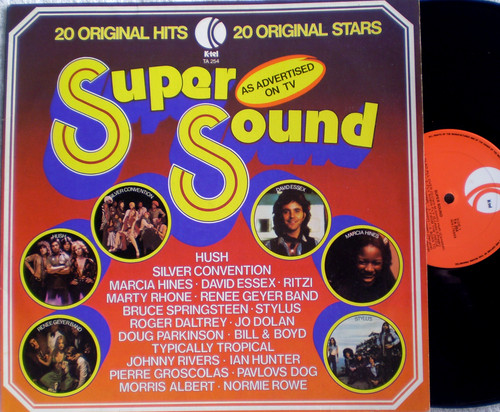 Pop Rock - SUPER SOUND (20 Original Hits 20 Original Stars Compilation) Vinyl 1976