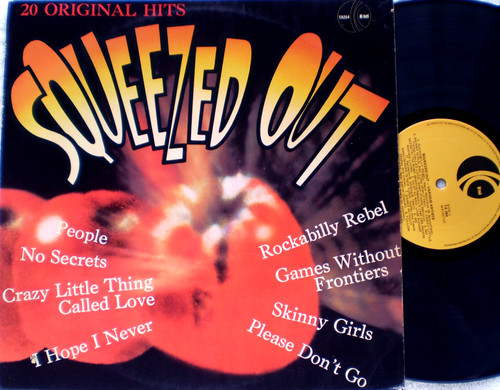 Rock - SQUEEZED OUT (20 Original Hits 20 Original Stars Compilation) Vinyl 1980
