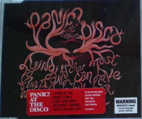 Alternative Pop Punk Rock  - PANIC AT THE DISCO Lying Is The Most Fun A Girl Can Have Without Taking Her Clothes Off  CD 2007