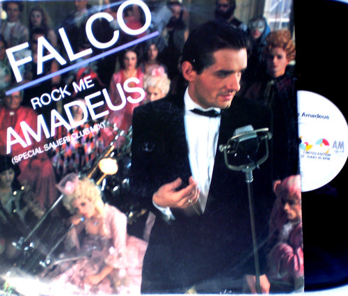 Synth Pop - FALCO Rock Me Amadeus (Special Salieri Club Mix) 12"  Vinyl 1985