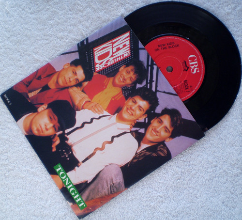 Electro Pop Rock - NEW KIDS ON THE BLOCK (NKOTB) Tonight 7" Vinyl 1990