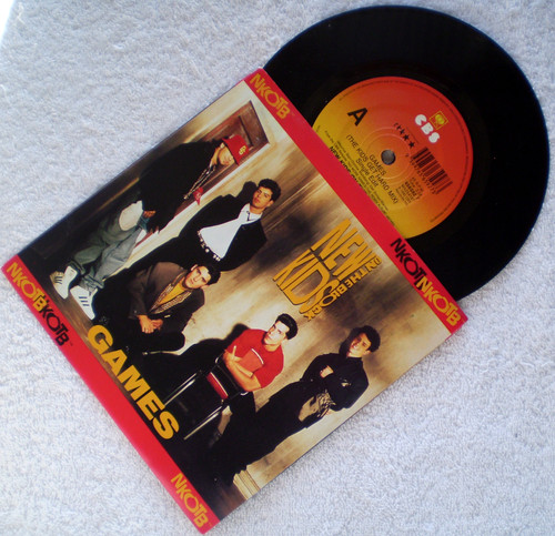 Pop Rap Synth Pop - NEW KIDS ON THE BLOCK (NKOTB) Games (The Kids Get Hard 7" Mix)  7" Vinyl 1990
