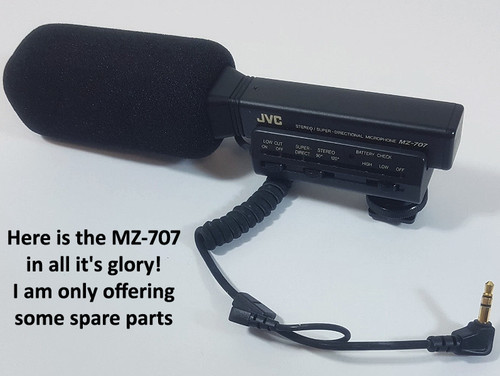Retro JVC Stereo Condenser MICROPHONE MODULE Model: MZ-707 SPARE PARTS