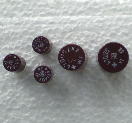 Various EK (RODERSTEIN) Germany Electrolytic Capacitors USED Tested