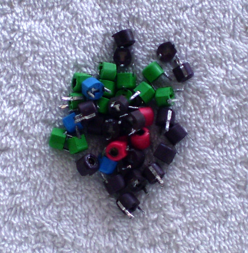 UNBRANDED Miniature Trimmer Capacitors Various Types USED Tested